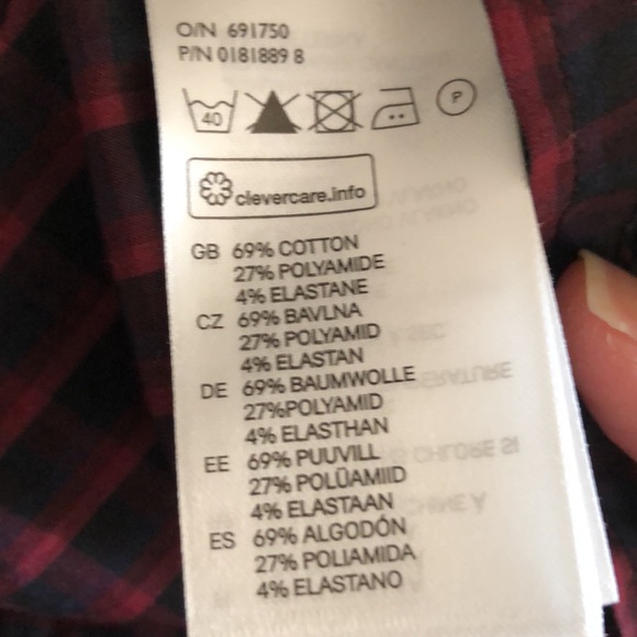 H&M Button Down Checkered Shirt - Picture 6 of 11